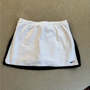 Nike White Skirt with Black Trim
